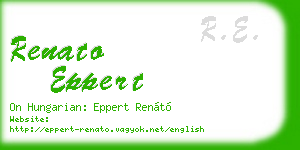 renato eppert business card